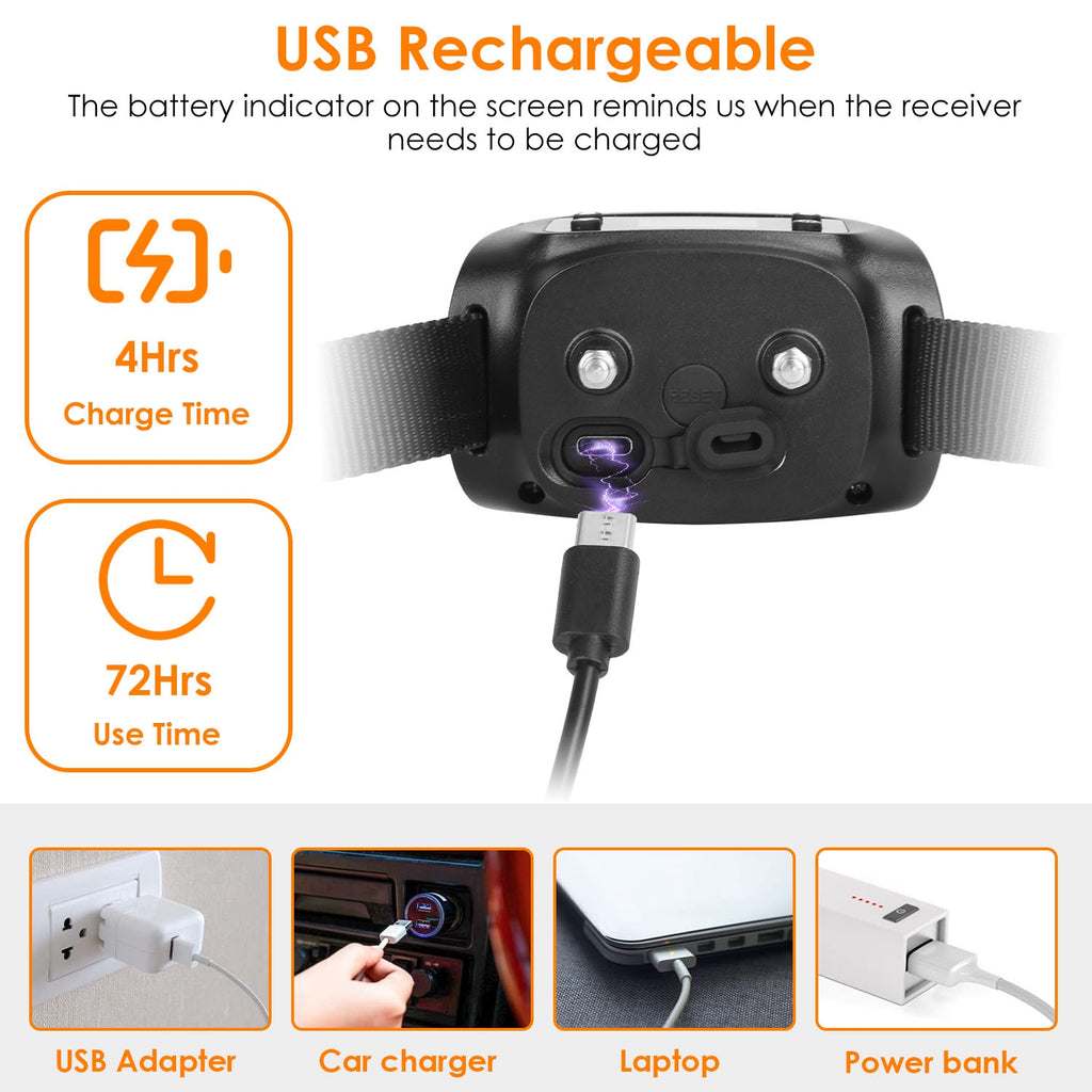 GPS Wireless Dog Fence &amp; Smart Safety Collar