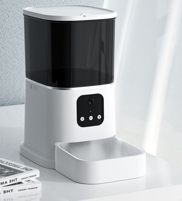 Smart Automatic Pet Feeder with App Control &amp; Camera Options