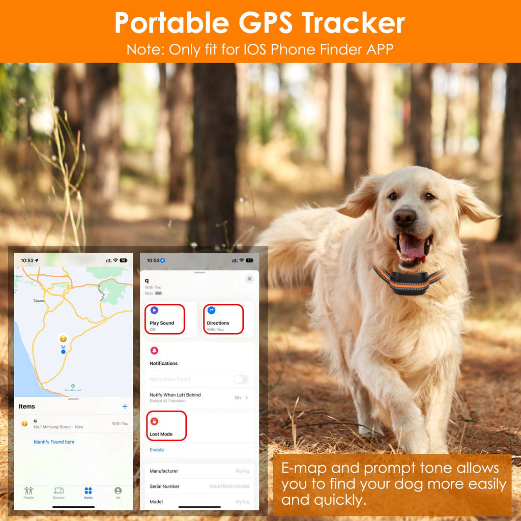 GPS Wireless Dog Fence &amp; Smart Safety Collar