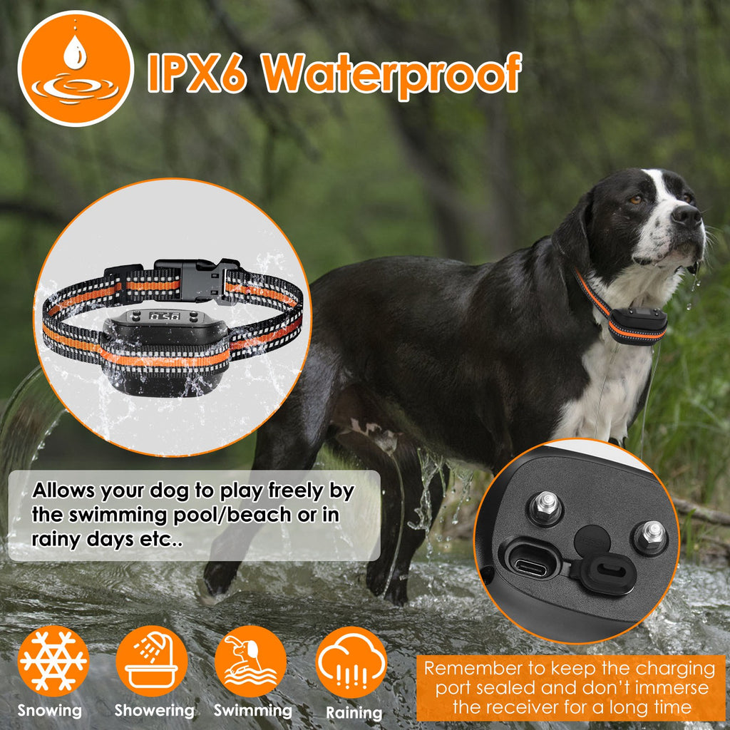 GPS Wireless Dog Fence &amp; Smart Safety Collar